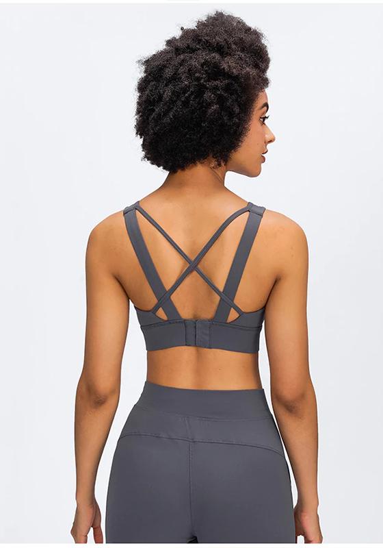 High Support Back Closure Sports Bra