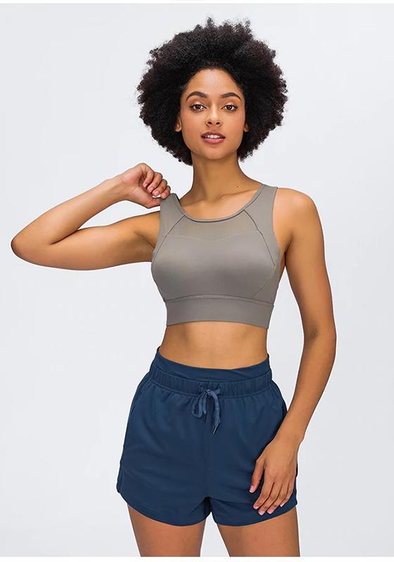 High Support Back Closure Sports Bra