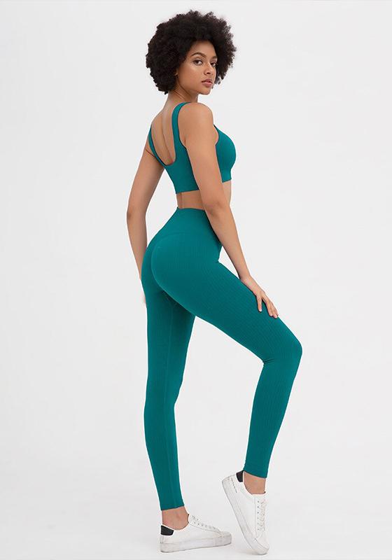 Ribbed Seamless Yoga Set