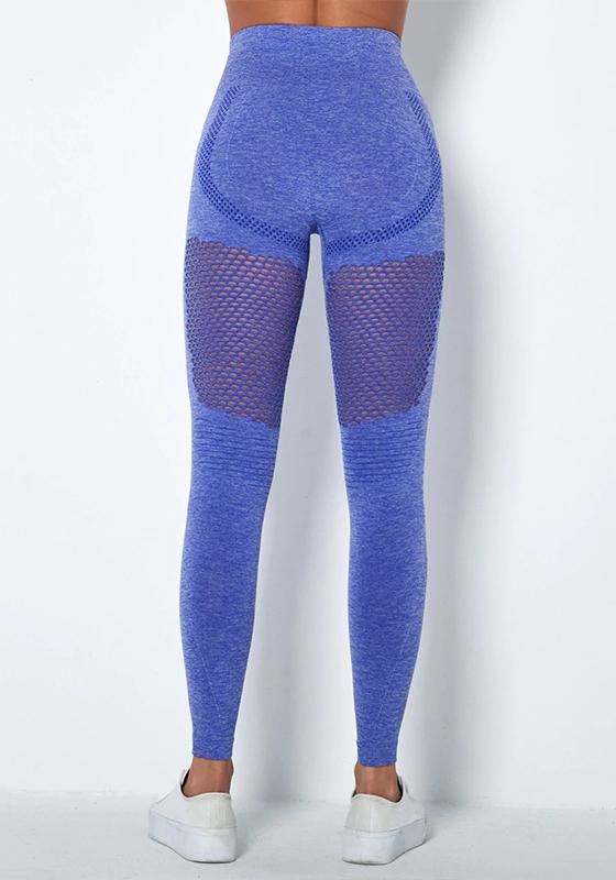 Aqua High Waisted Yoga Pants