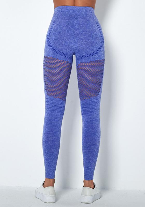 Aqua High Waisted Yoga Pants