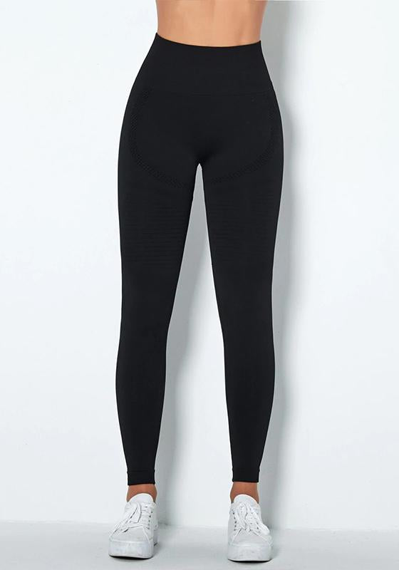 Aqua High Waisted Yoga Pants