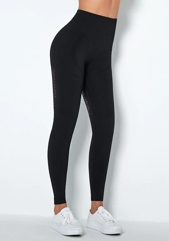 Aqua High Waisted Yoga Pants