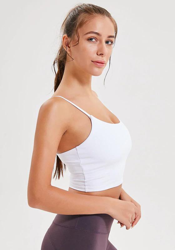 Solid Cami Sports Bra