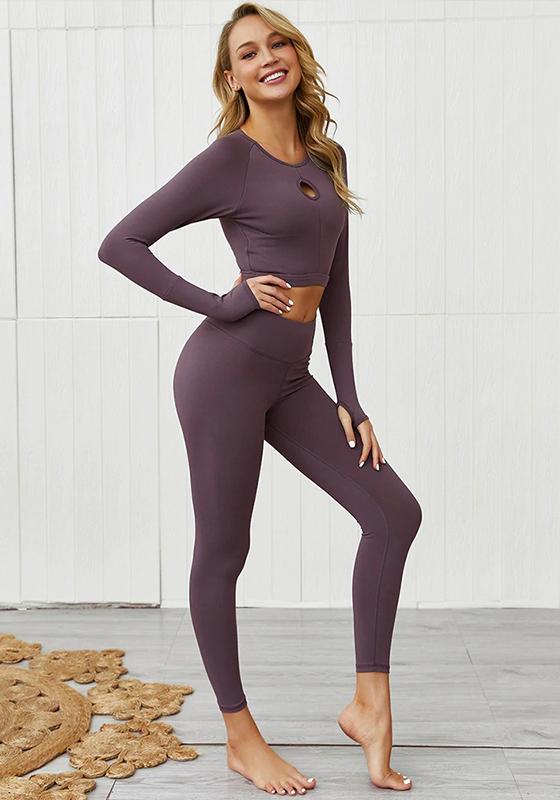 Long Sleeve Yoga Set