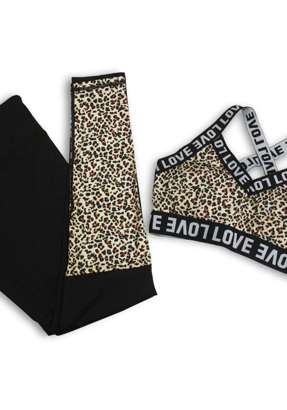 Leopard Yoga Set