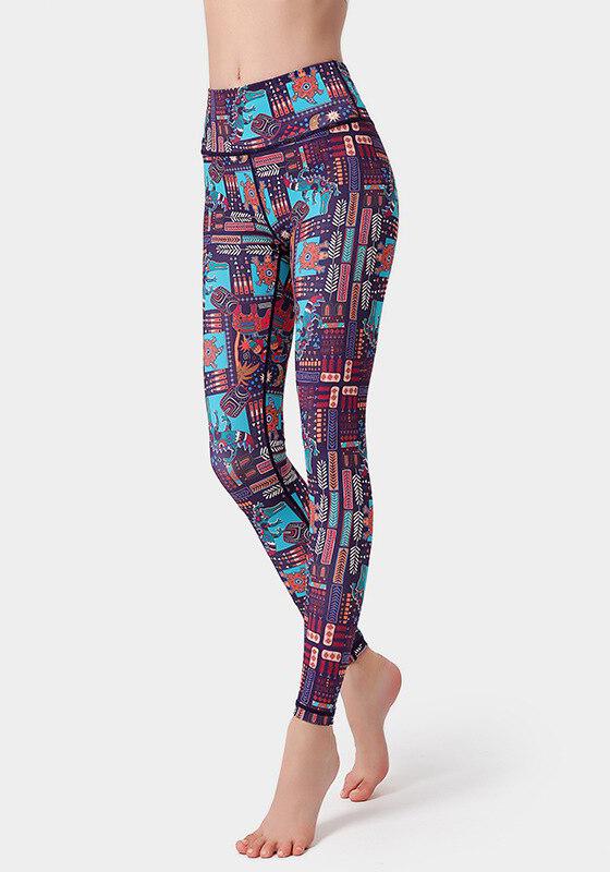 Print High Waist Leggings