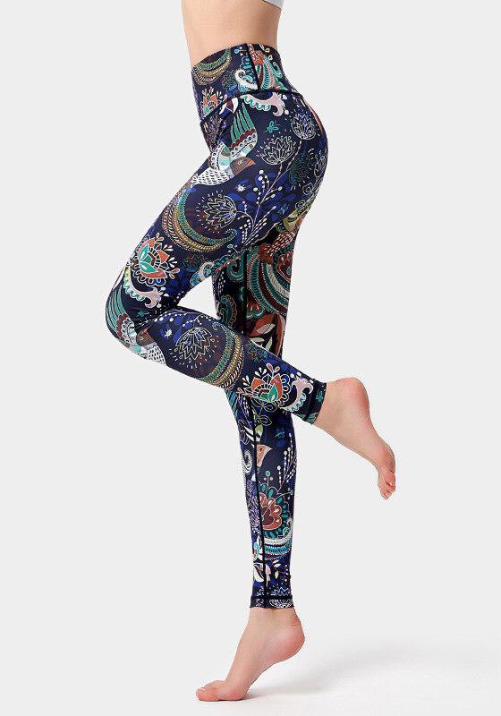 Print High Waist Leggings