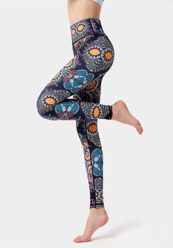 Print High Waist Leggings