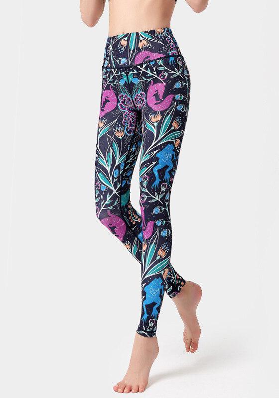 Print High Waist Leggings