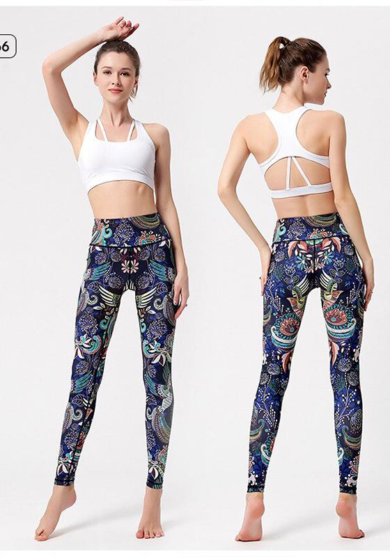 Print High Waist Leggings