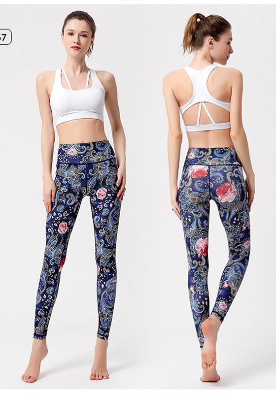 Print High Waist Leggings