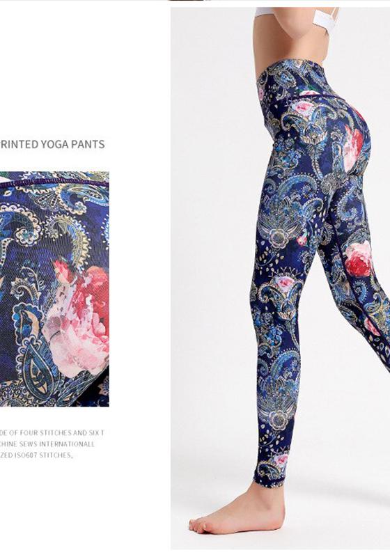 Print High Waist Leggings