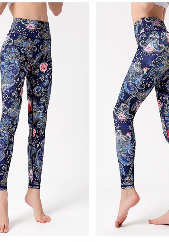 Print High Waist Leggings