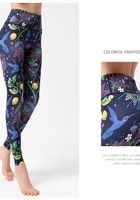 Print High Waist Leggings