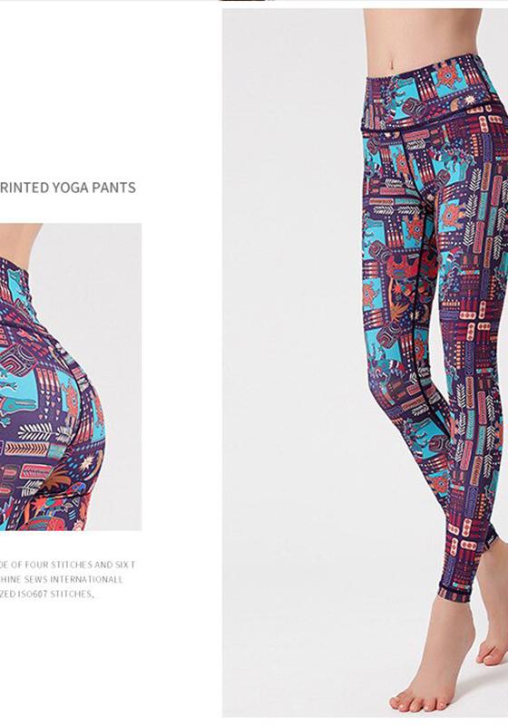 Print High Waist Leggings