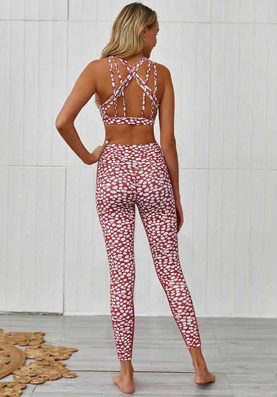 Amor Dotted Yoga Set