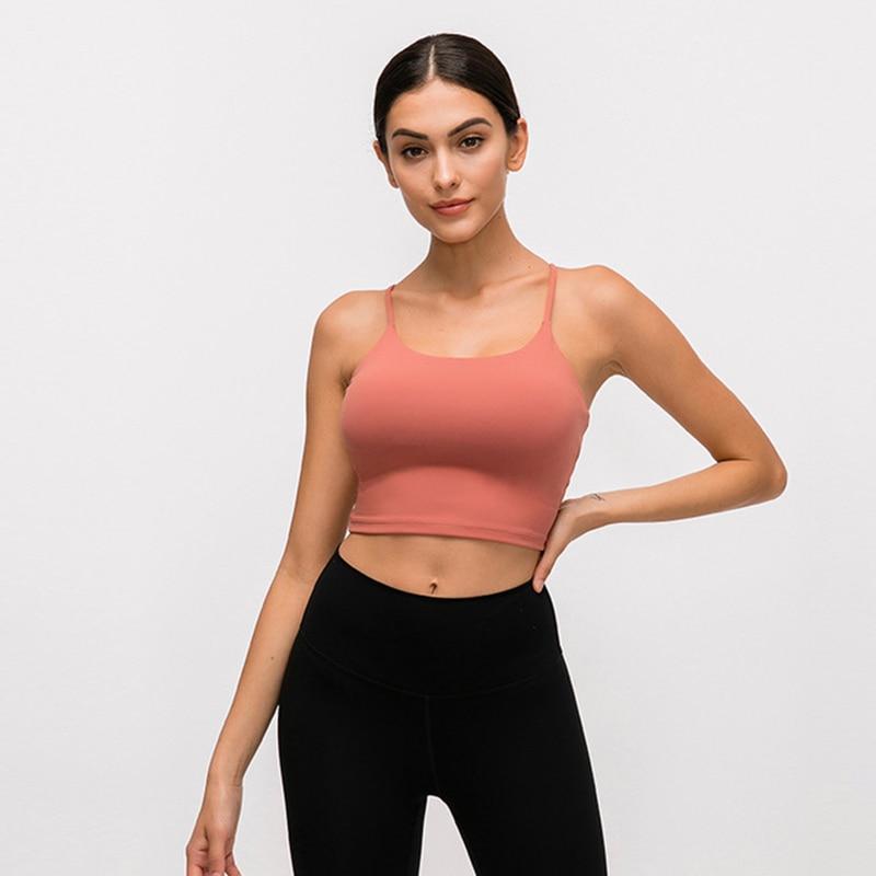 Solid Cami Sports Bra