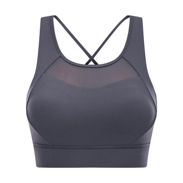 High Support Back Closure Sports Bra