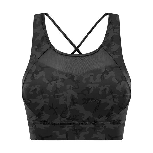 High Support Back Closure Sports Bra