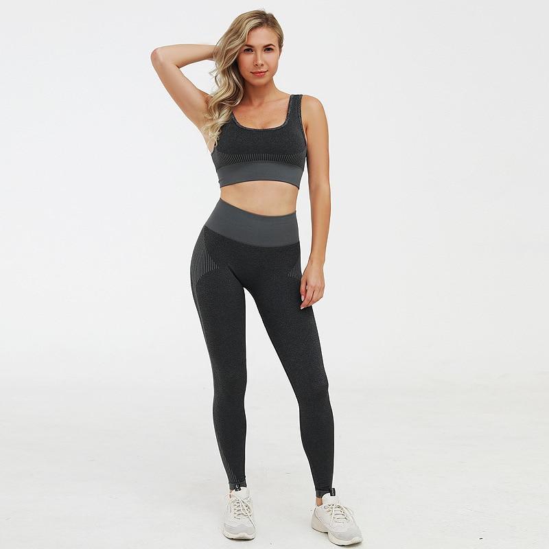 Seamless Breathable Yoga Set