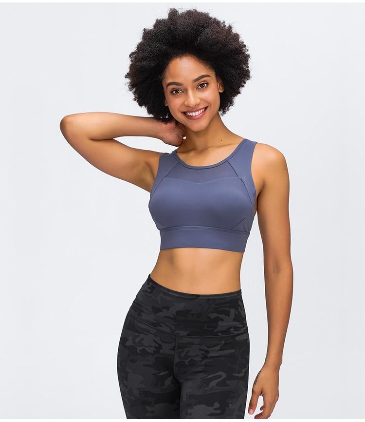 High Support Back Closure Sports Bra