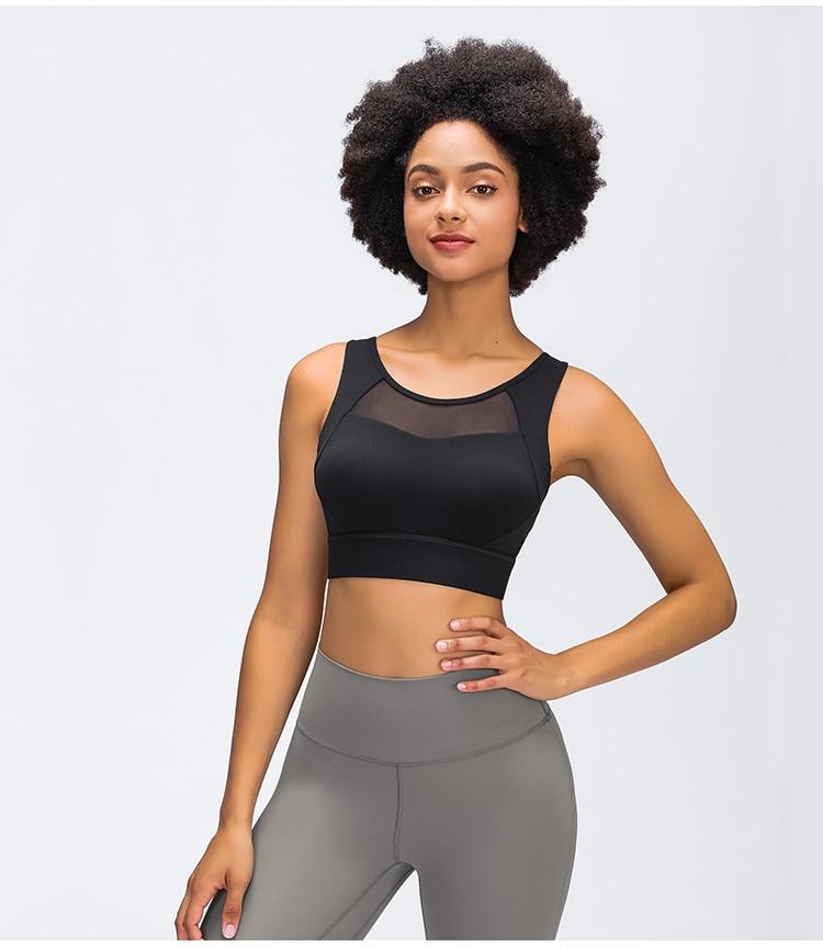 High Support Back Closure Sports Bra