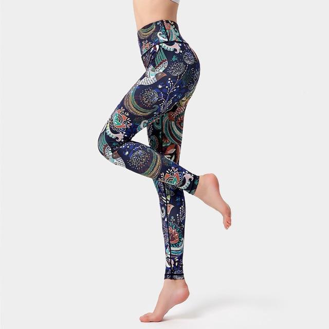 Print High Waist Leggings