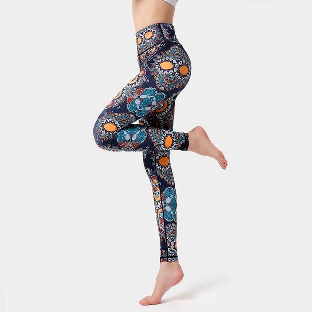 Print High Waist Leggings