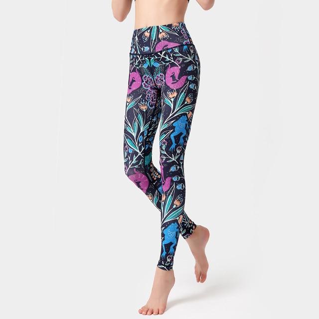 Print High Waist Leggings